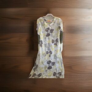 Sobia Zuha Original Sheer Dress Pakistani Designer Slit Leg Sheer Summer Unique‎